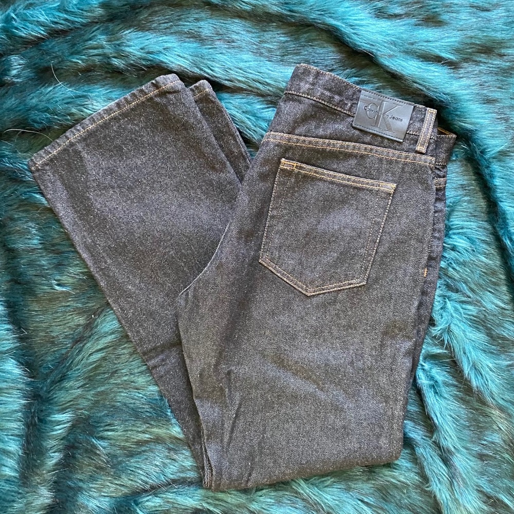 Black Bootcut Calvin Klein Jeans